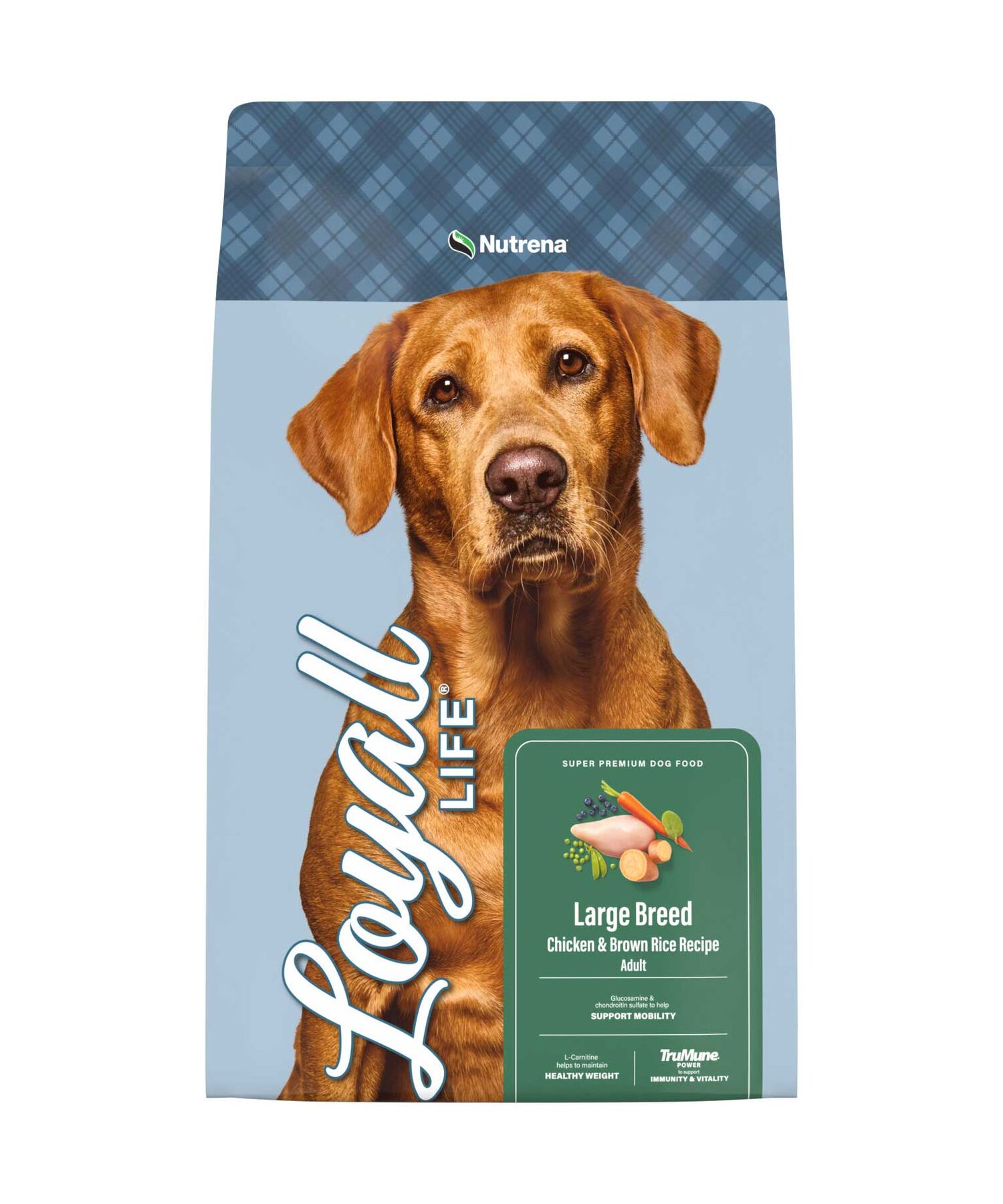 Nutrena Loyall Life Large Breed Chicken & Brown Rice Dog Food, 40-Lb