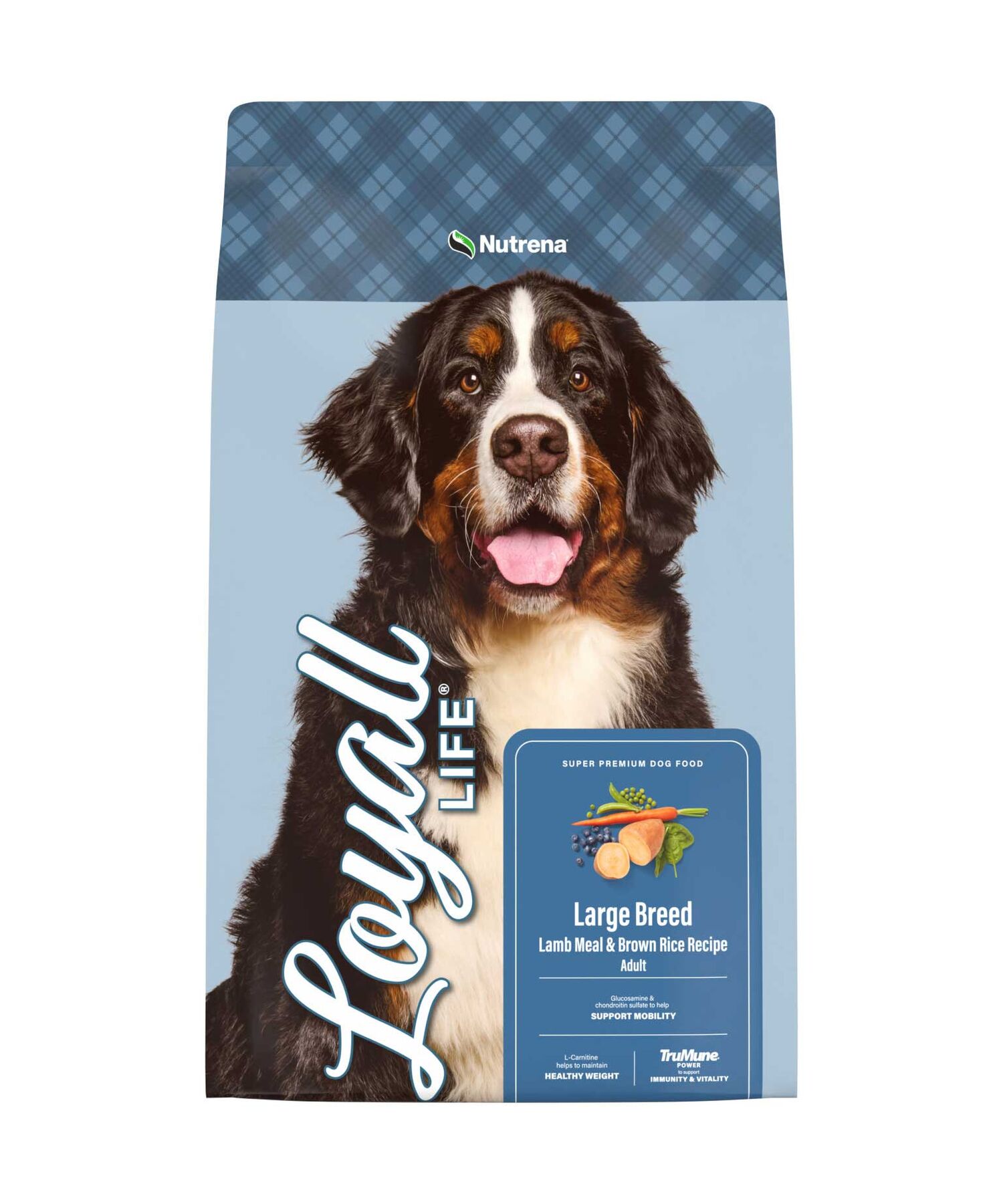 Nutrena Loyall Life Large Breed Lamb Meal & Brown Rice Dog Food, 40-Lb