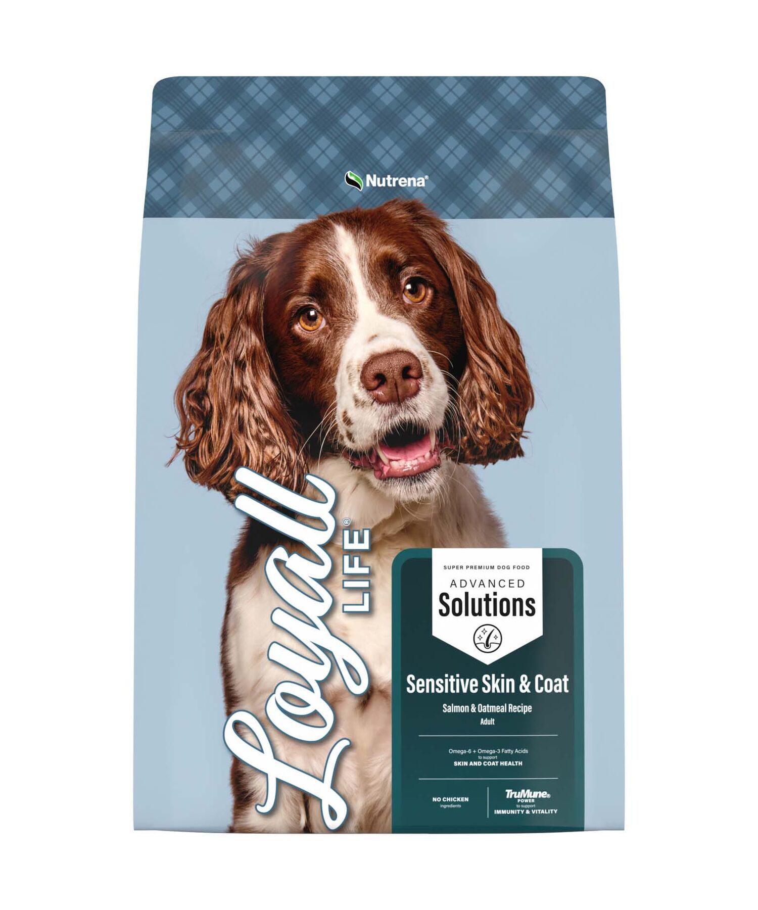 Nutrena Loyall Life Advanced Solutions Sensitive Skin & Coat Salmon & Oatmeal Dog Food, 30-Lb