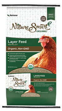 35lb Organic Nature Smart Layer Pellet