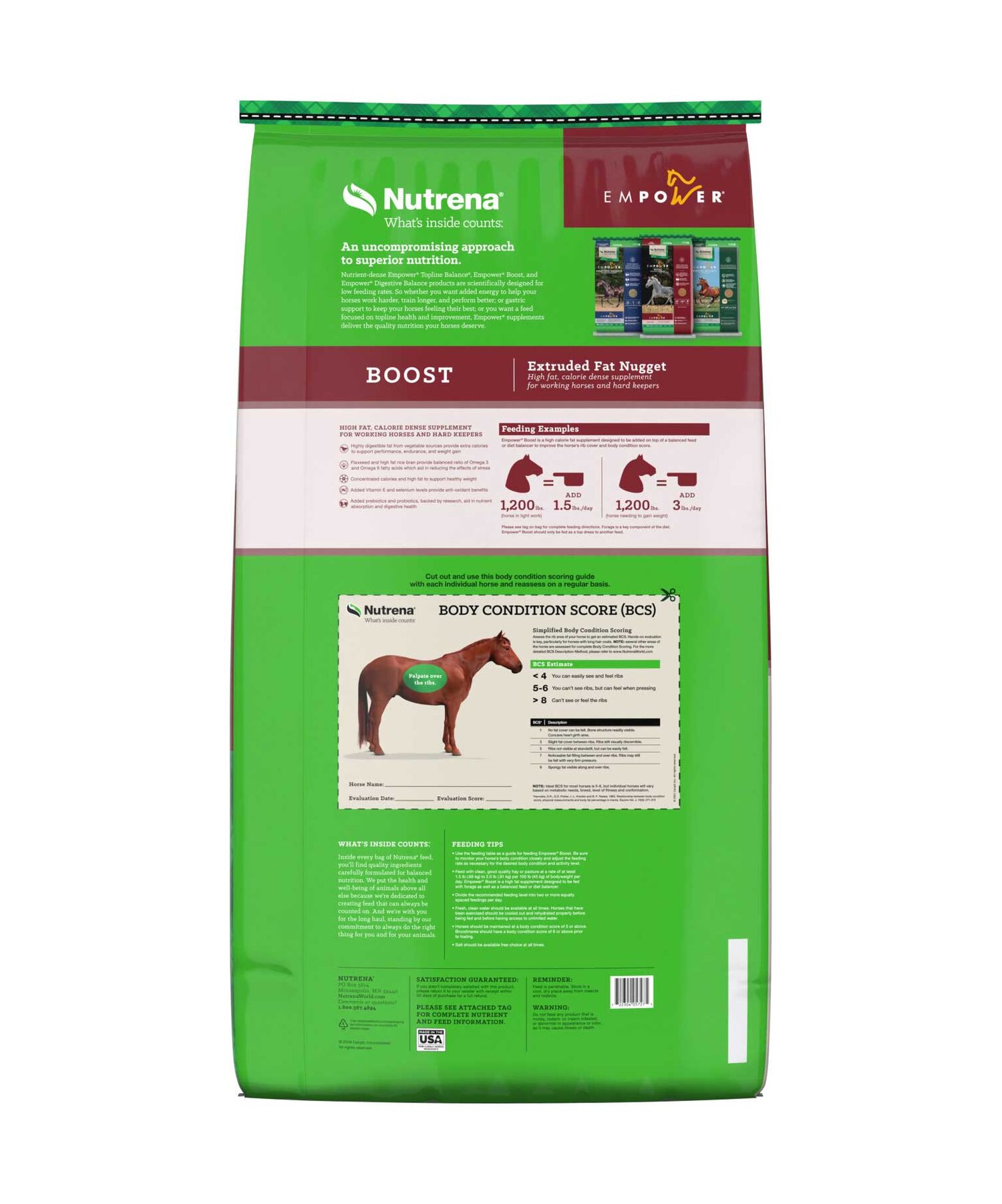Nutrena Empower Boost, 40-Lb