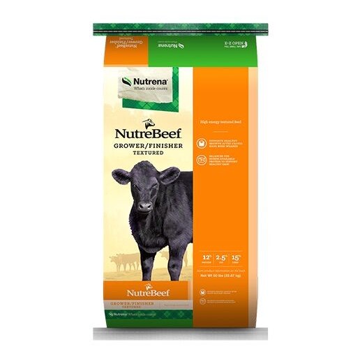 NutreBeef Grower-Finished Textured, 50-Lb
