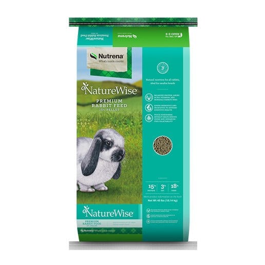 NatureWise 15% Premium Rabbit, 40-Lb