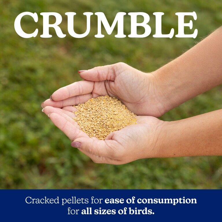 Nutrena NatureWise Chick Starter Grower 18% Protein Crumble Medicated, 40-Lb