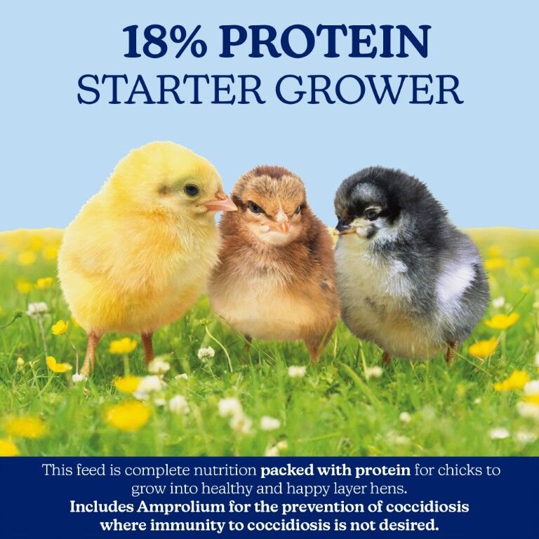 Nutrena NatureWise Chick Starter Grower 18% Protein Crumble Medicated, 7-Lb