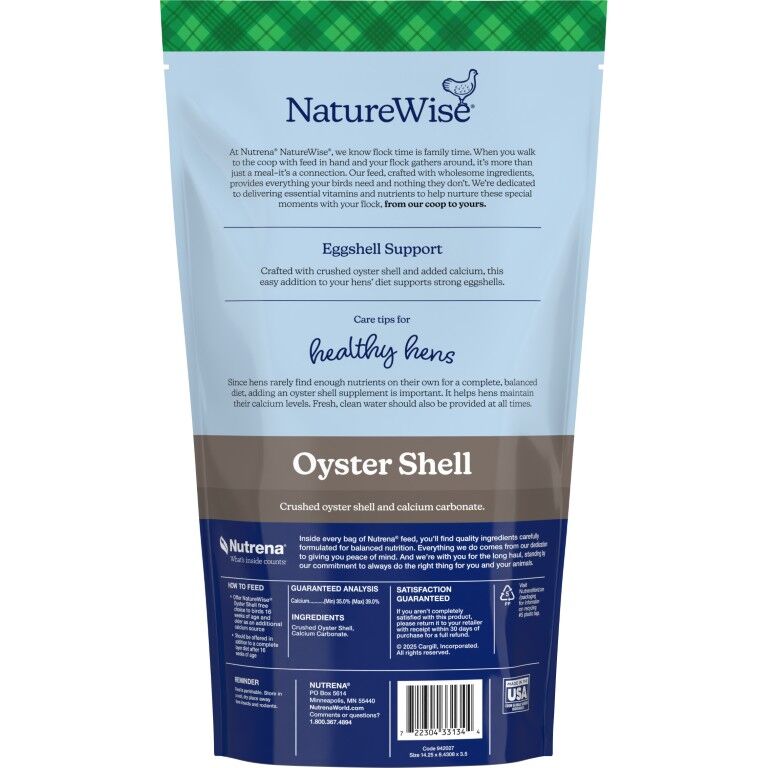 Nutrena NatureWise Oyster Shell, 7-Lb