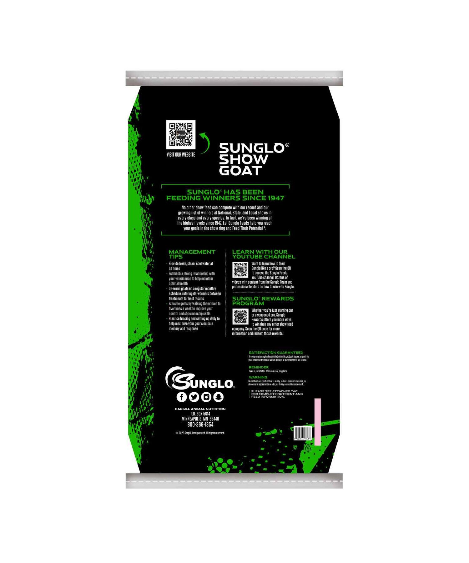 Sunglo Show Goat, 50-Lb