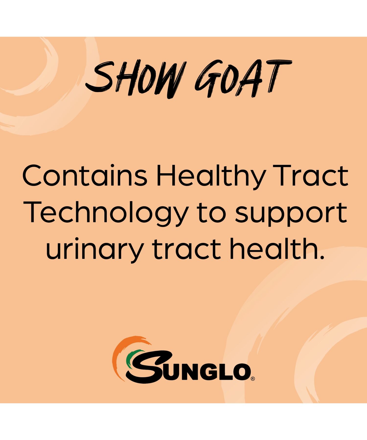 Sunglo Show Goat, 50-Lb