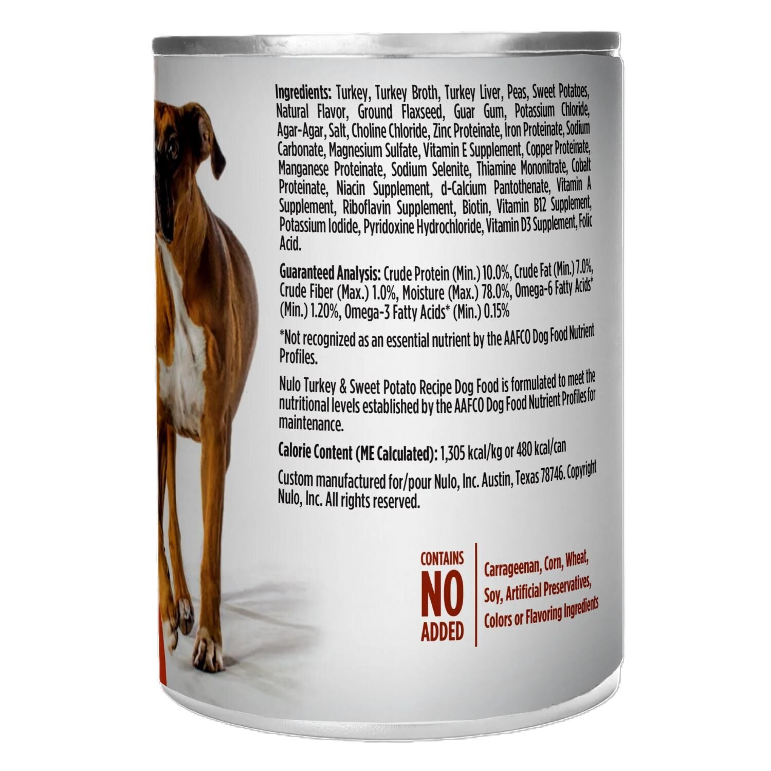 Nulo FreeStyle Turkey & Sweet Potato Recipe Dog Food, 13-Oz