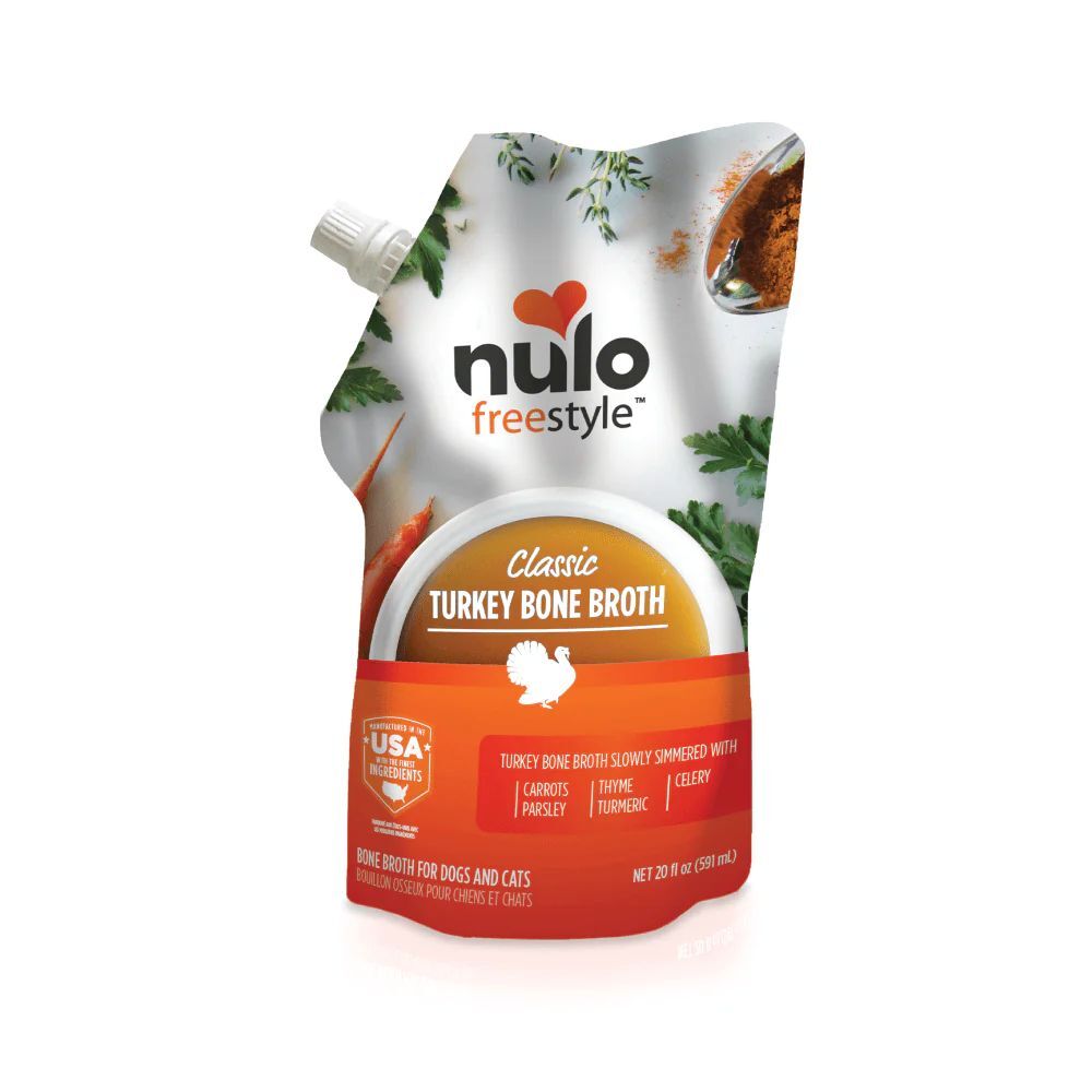 Nulo FreeStyle Classic Turkey Bone Broth Dog Food, 20-Oz