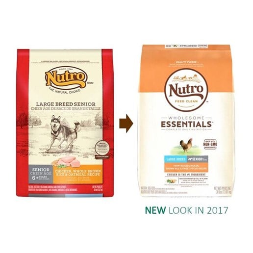 Nutro Natural Choice™ Large Breed Senior Chicken & Brown Rice Dry Dog Food, 30-Lb