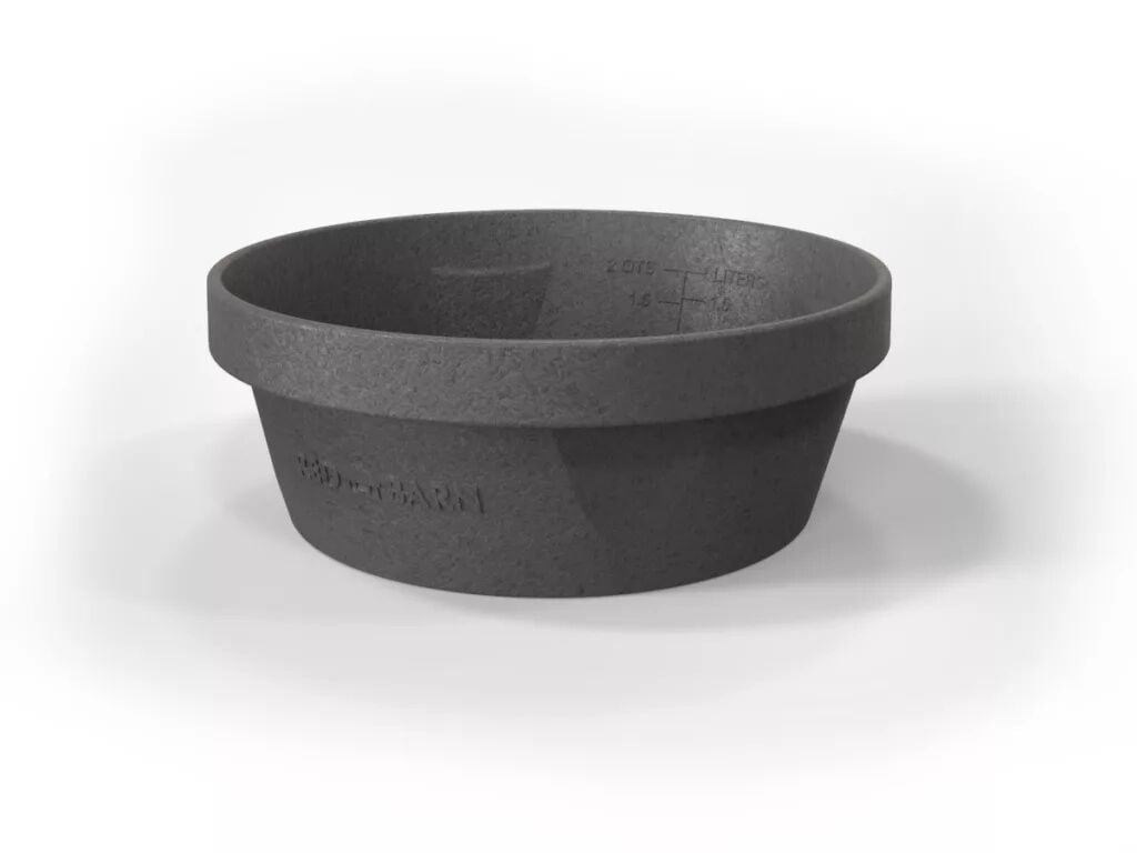 Red Barn Rubber Feed Pan, 0.5 gal.