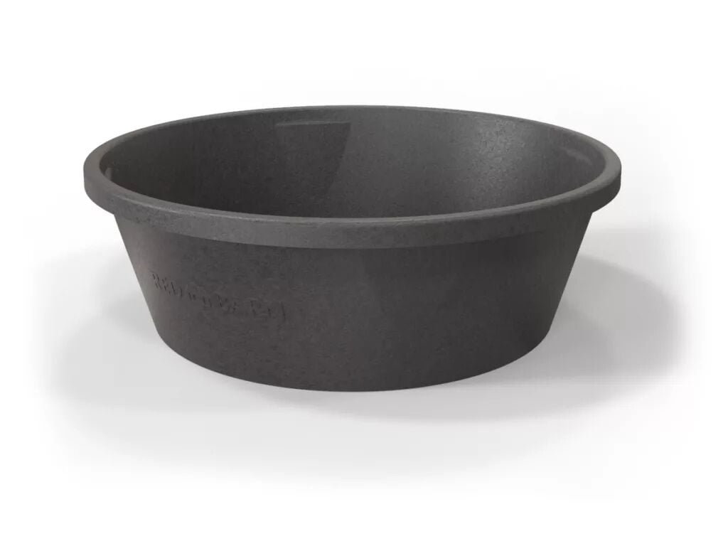 Red Barn Rubber Feed Pan, 15 gal.