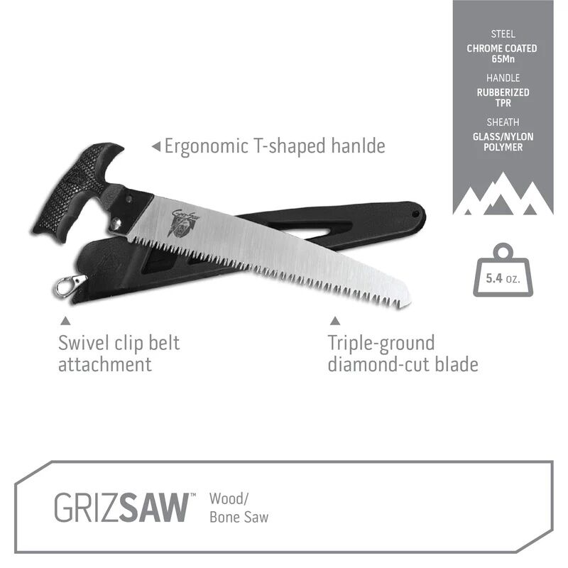 Outdoor Edge GrizSaw Field Saw, 8-In