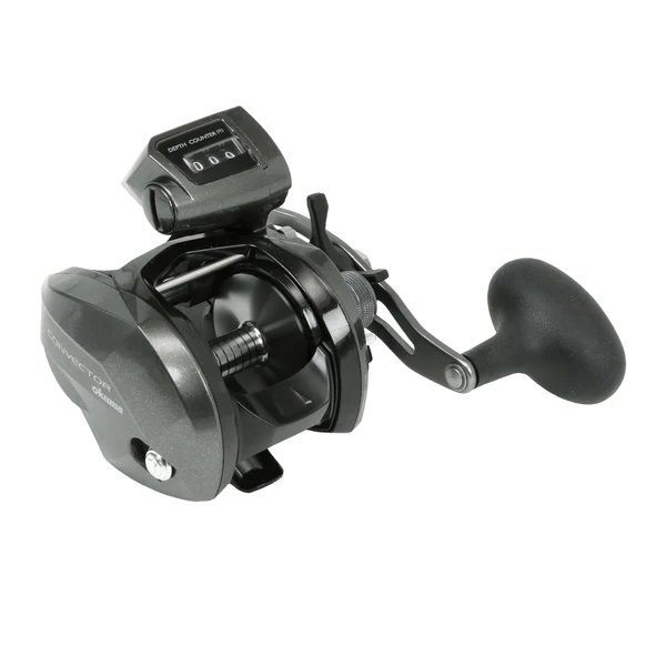 Okuma Convector Low-profile Line Counter 163 Baitcaster Reel, Left Handed