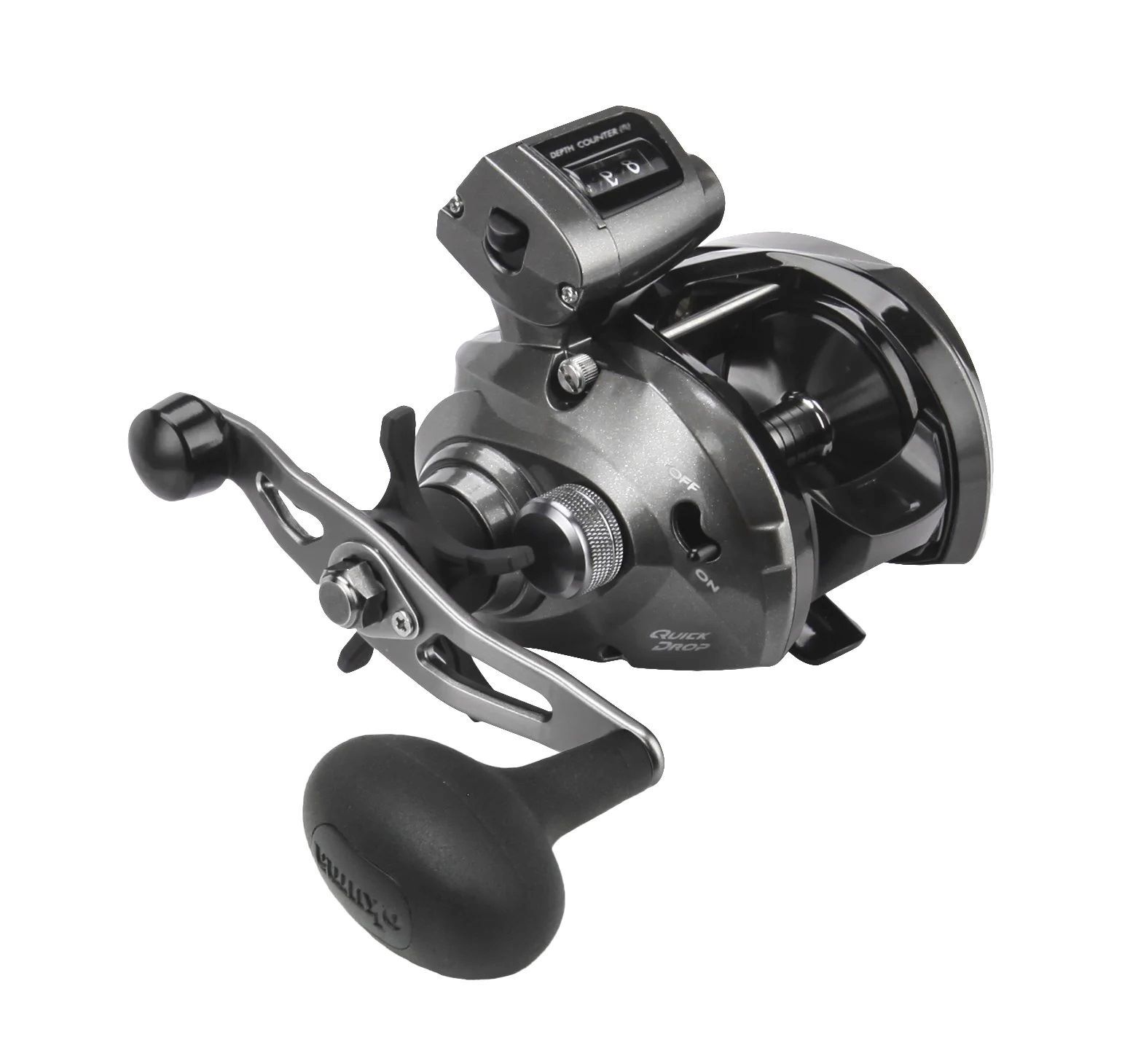 Okuma Convector Low-profile Line Counter 354 Baitcaster Reel, Left Handed