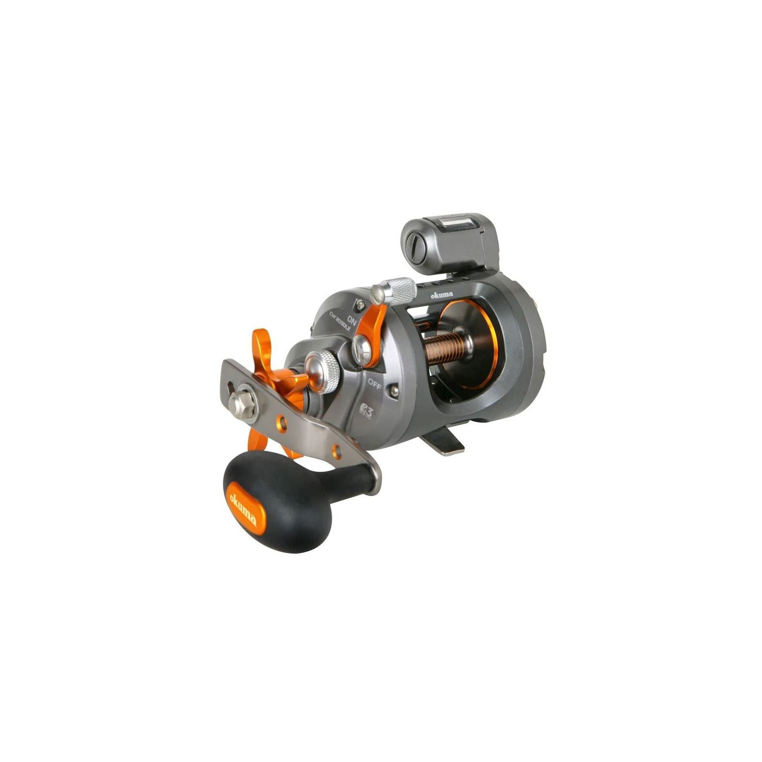 cold water wire line star drag line counter reel Okuma Coldwater Wireline High Speed CW-303DS Trolling : Sports & Outdoors reverse systems Okuma Cold Water Line Counters