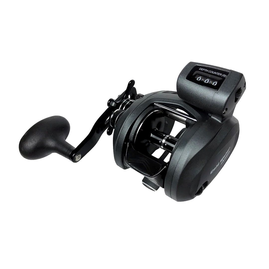 Okuma Cold Water SS Low Profile Line Counter 354 Baitcaster Reel