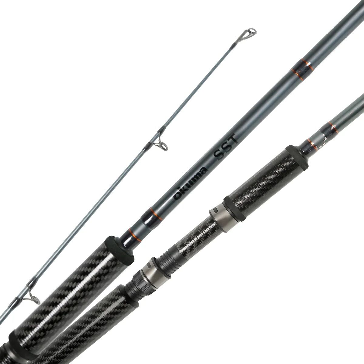 Okuma SST "A" Carbon Grip Casting Rod Magnum Medium, 1-Piece, 7 5/6-Ft