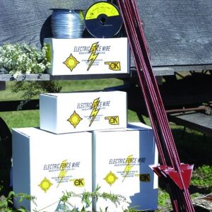 Electric Fence Posts - Profiled Painted