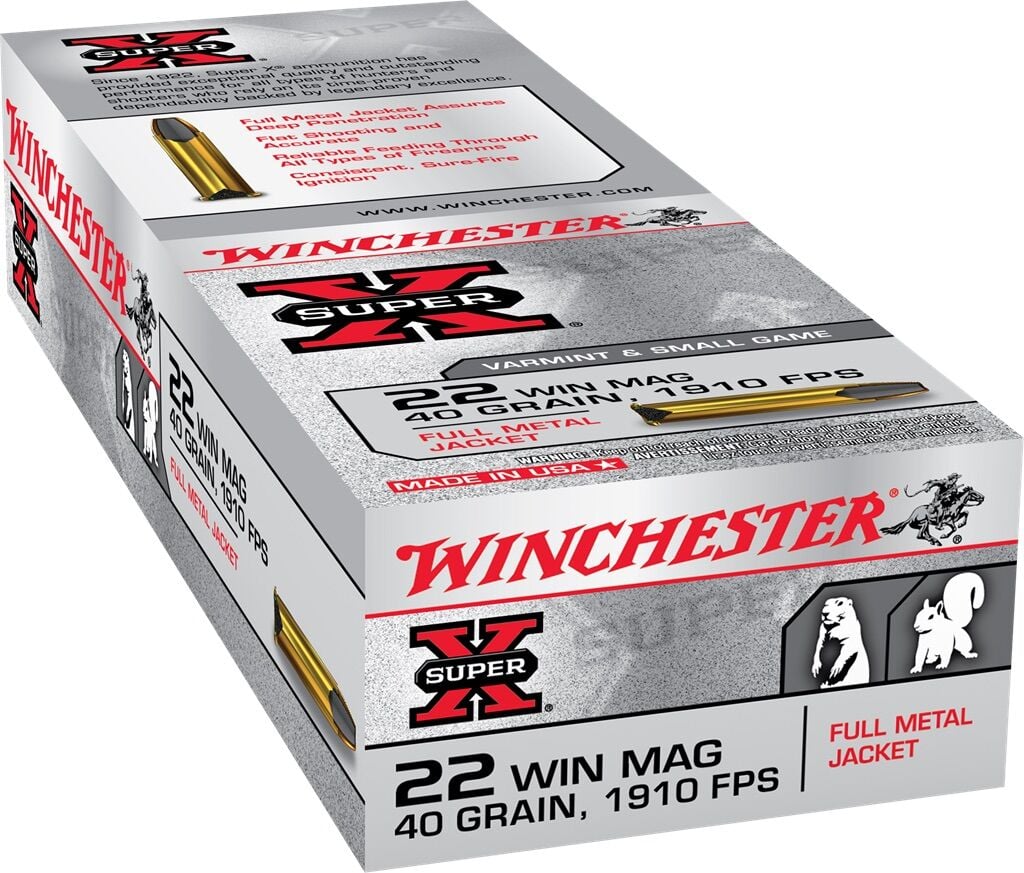22 Win Mag Super-X 40 Grain