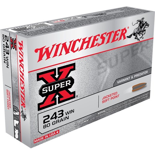 243 Winchester 80 grain