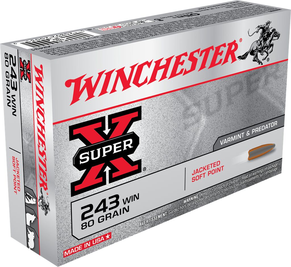 243 Winchester 80 grain