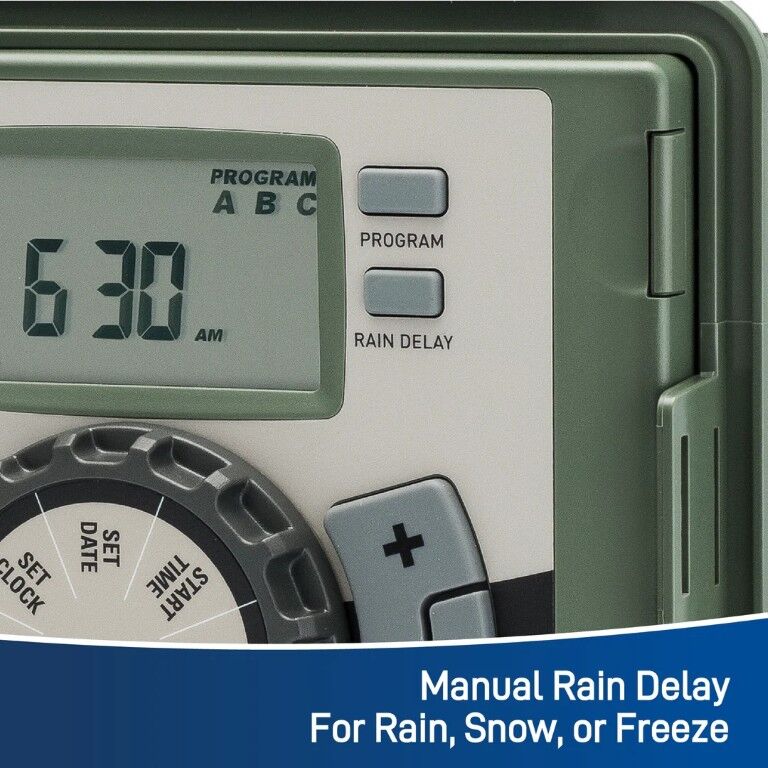 Orbit Easy-Set Logic 6-Station Indoor/Outdoor Sprinkler Timer/Controller