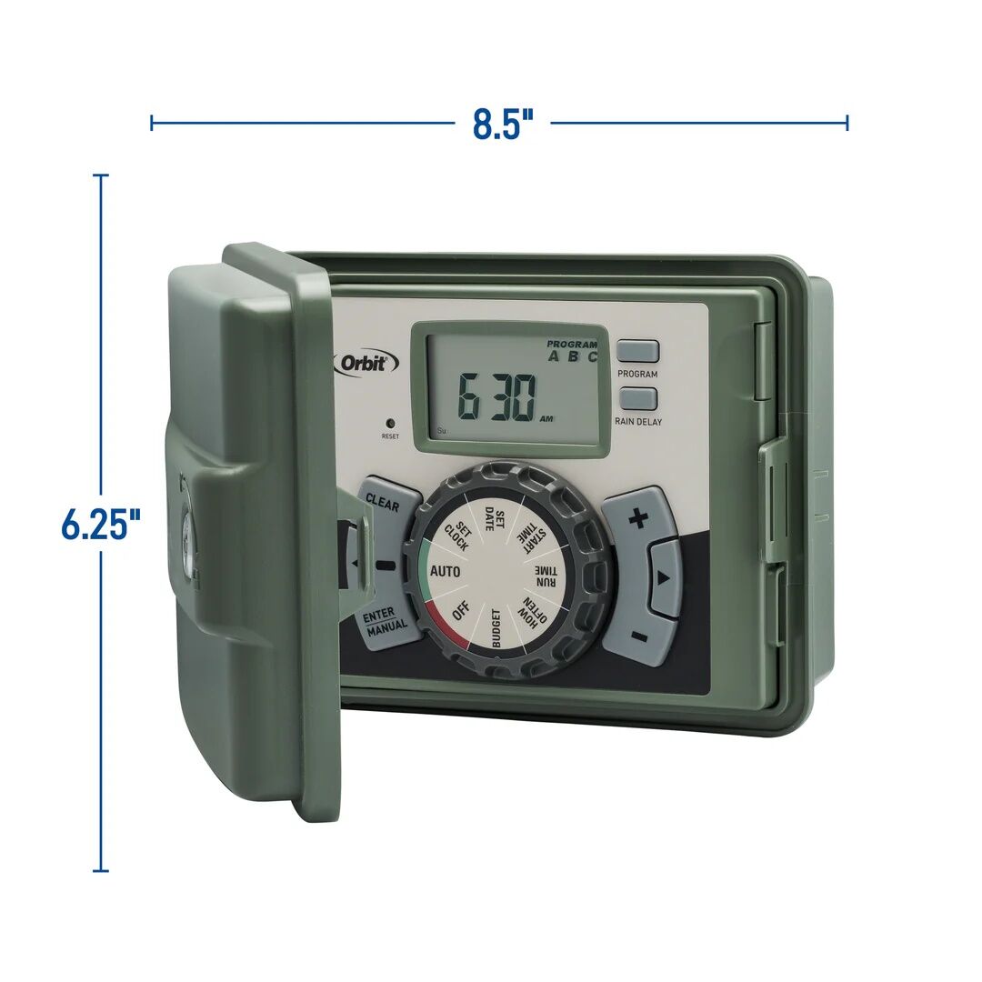 Orbit Easy-Set Logic 6-Station Indoor/Outdoor Sprinkler Timer/Controller