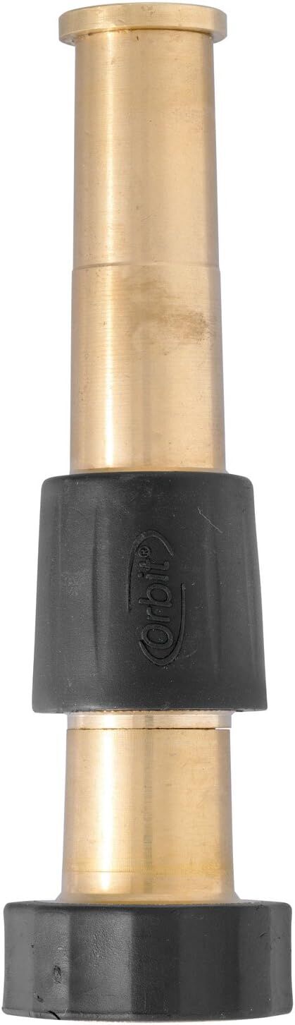 Orbit Brass Adjustable Spray Hose Nozzle, 5-In