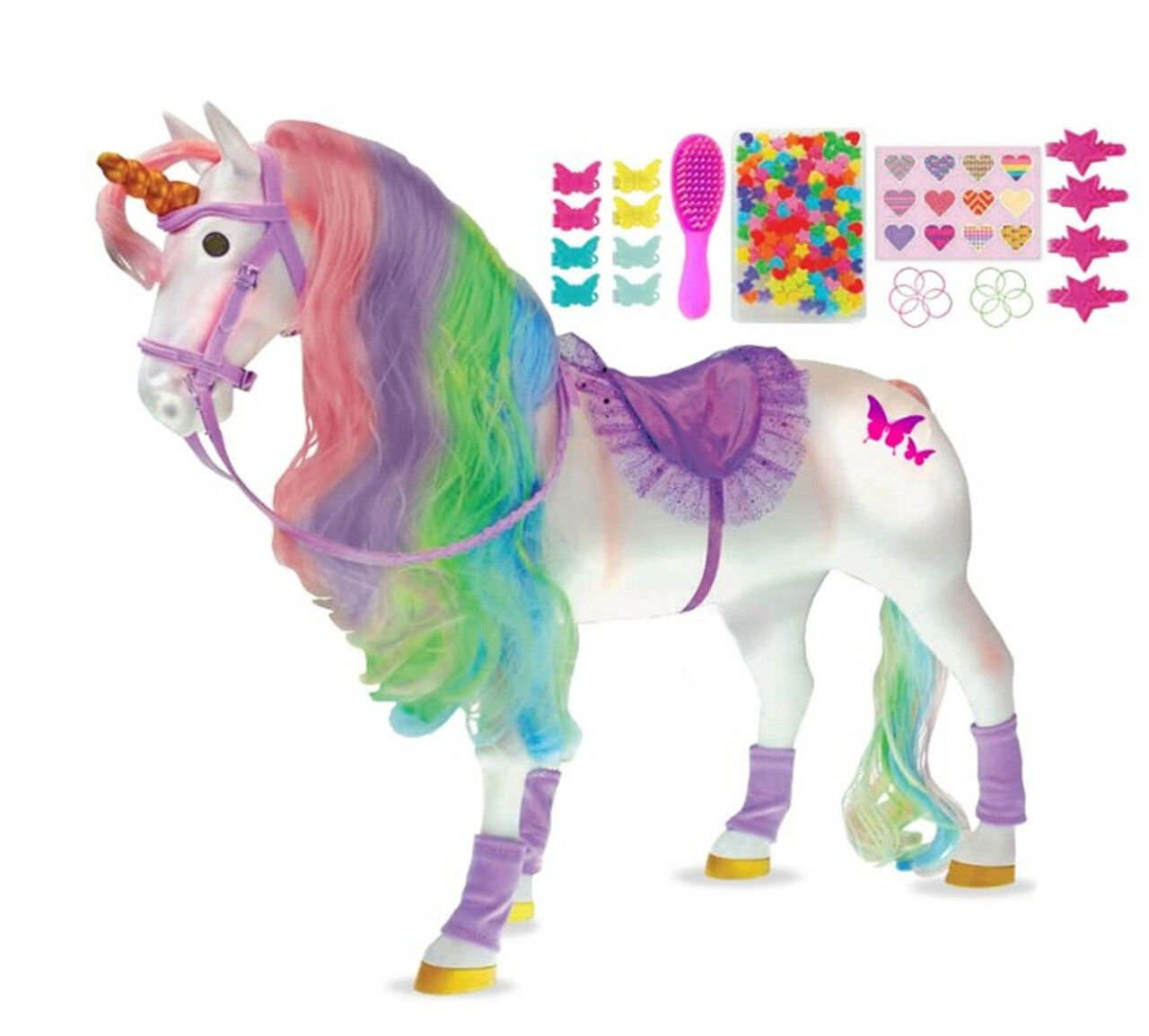 Paradise Kids Unicorn Playset, 16-In