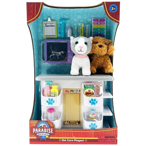 Paradise Kids Vet Farm Playset