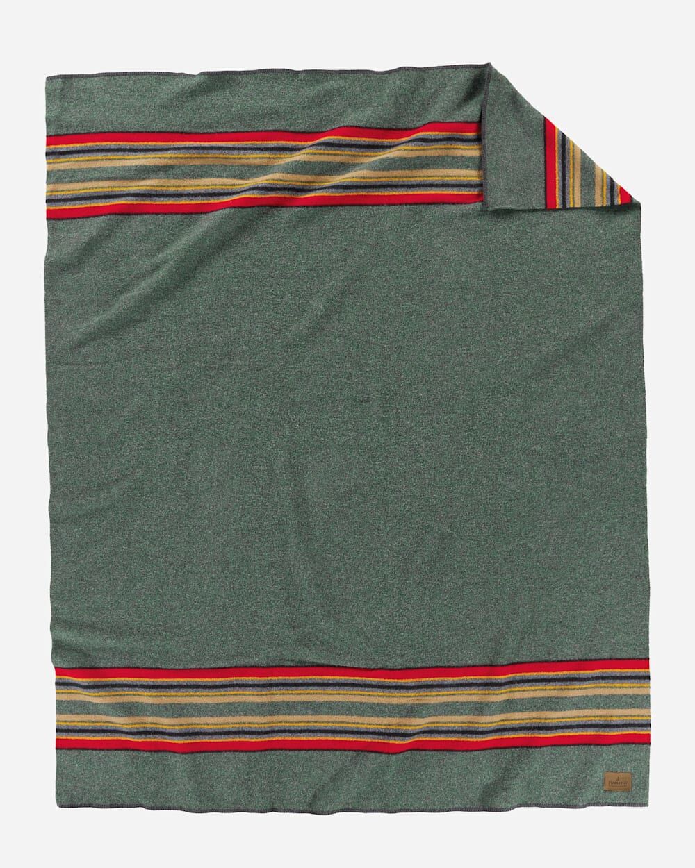 Pendleton Yakima Green Heather Mix Camp Throw