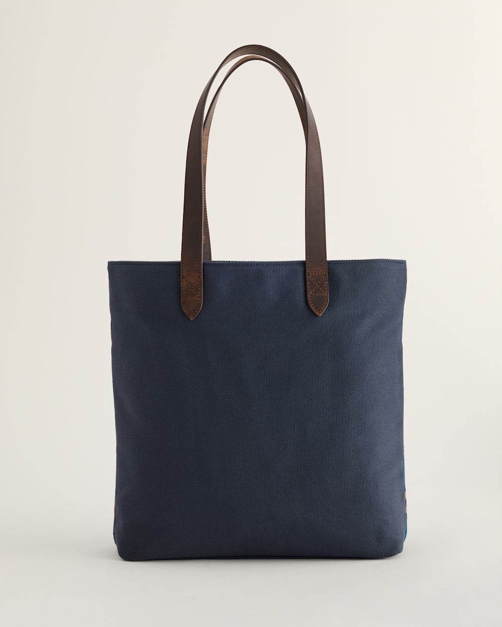 Pendleton Women's Diamond Desert Wool/Leather Market Tote in Blue
