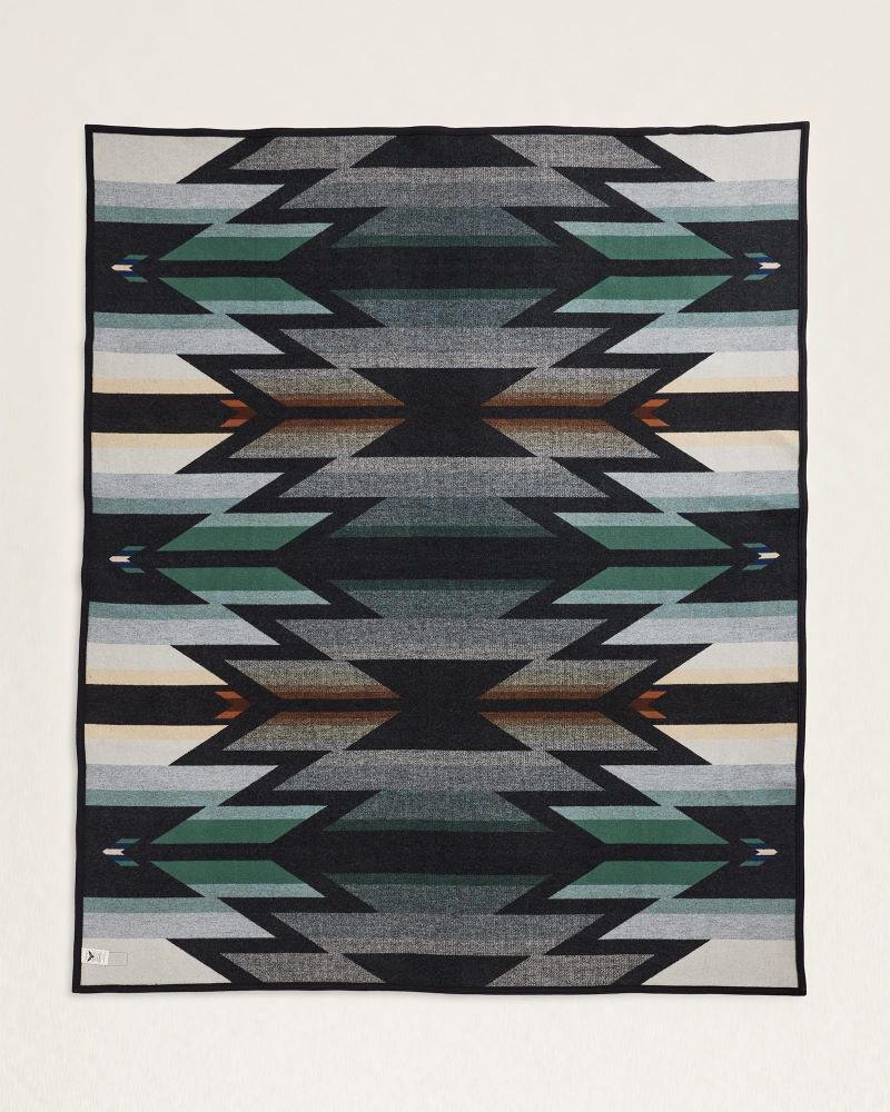 Pendleton Twin Wyeth Trail Blanket In Oxford, 64-In x 80-In