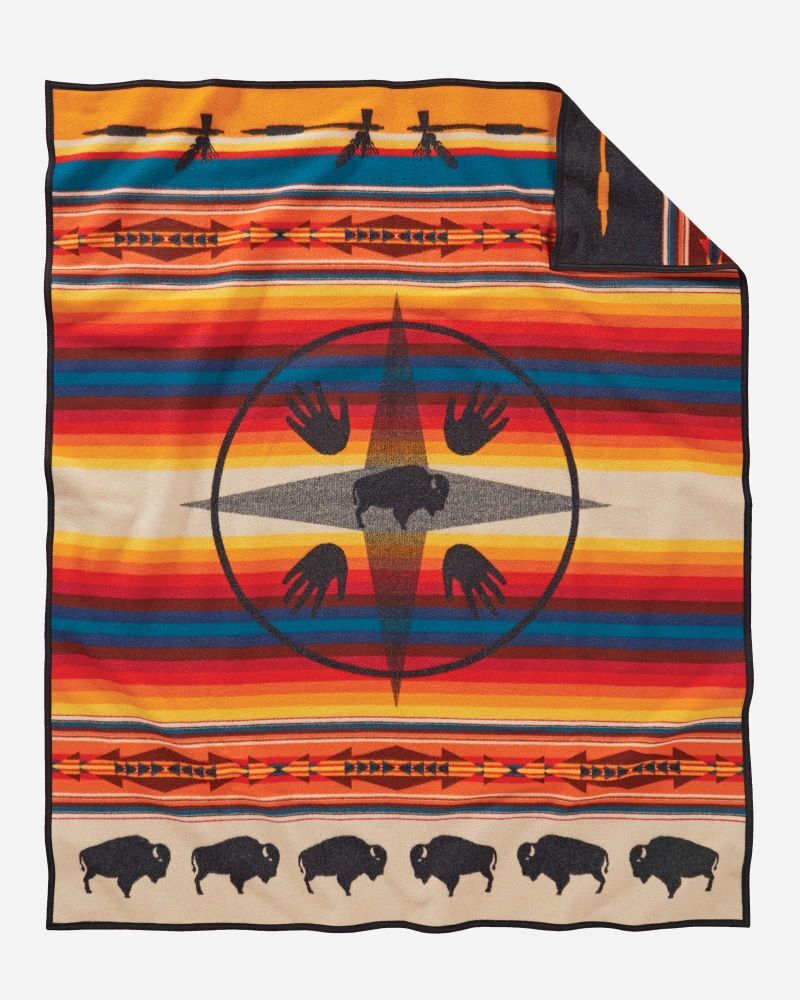 Pendleton Big Medicine Blanket In Oxford, 64-In x 80-In