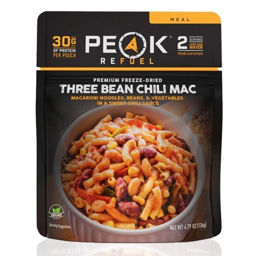 Three Bean Chili Mac Vegan Freeze-dried Meal