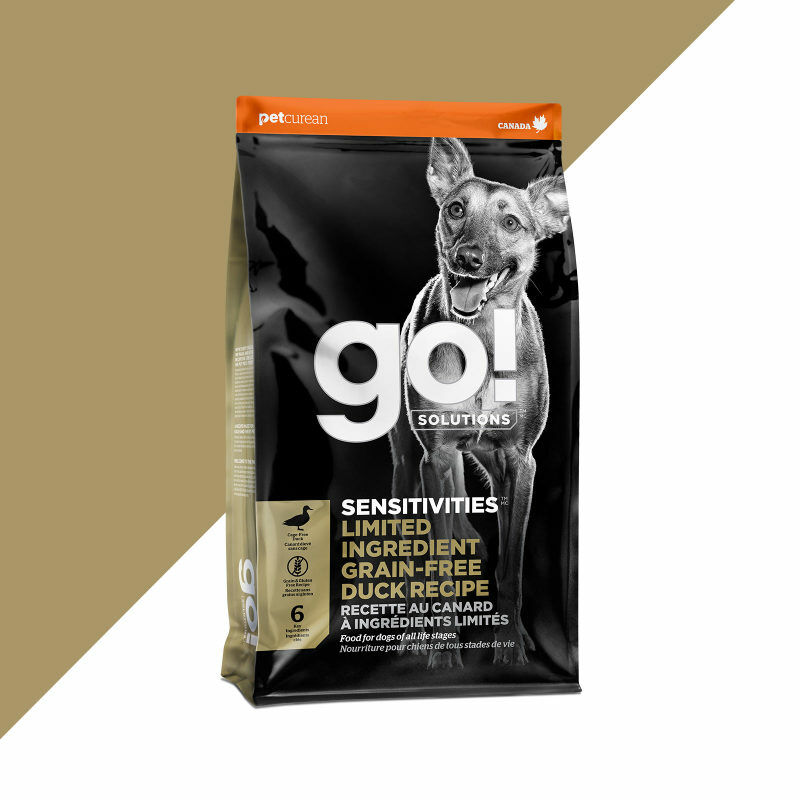 go! Solutions Sensitivities Limited Ingredient Grain Free Duck Recipe Dry Dog Food, 3.5-Lb Bag