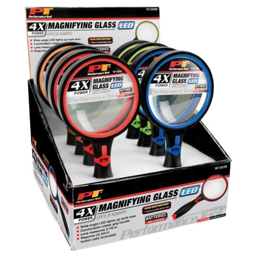 Led 4X Magnifying Glass