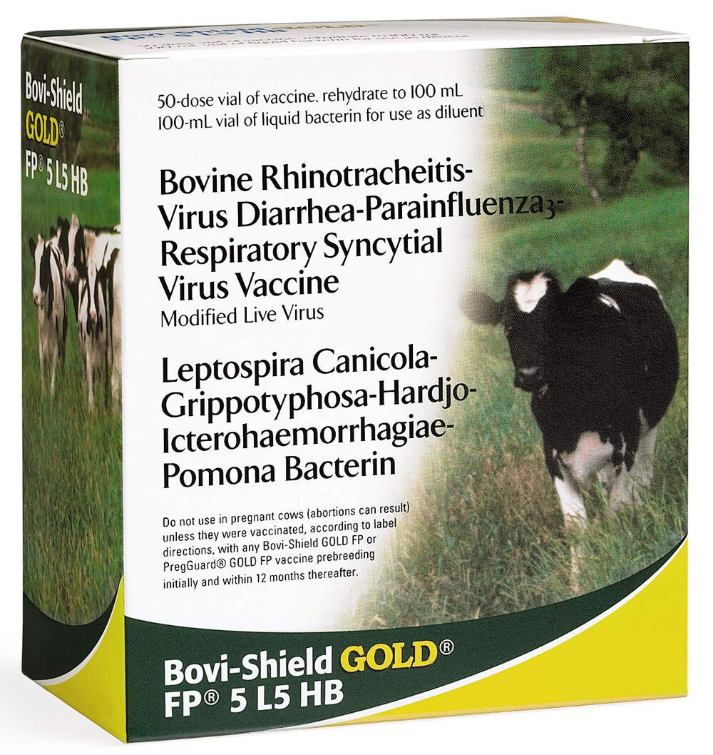 Bovi Shield Gold Fp 5 L5 Hb Health Wellness Zoetis Coastal Country