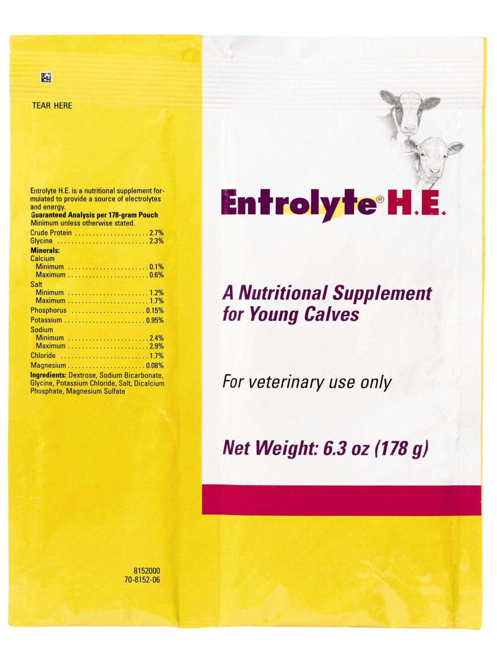 ENTROLYTE® H.E. Oral Powder