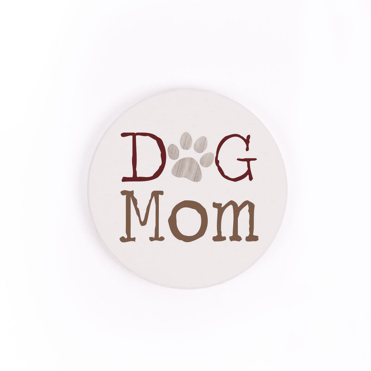 P. Graham Dunn Dog Mom Ceramic Car Coaster