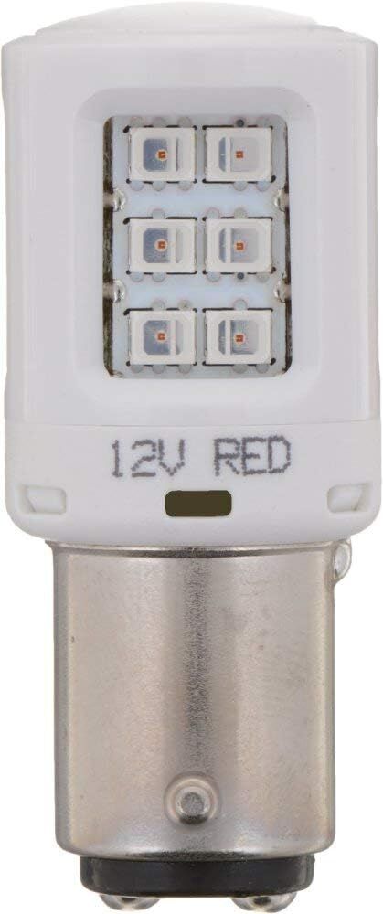 Philips Red Ultinon LED Bulbs, 2-Pk