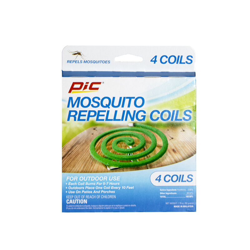 PIC Mosquito Repelling Coils, 4-Pk