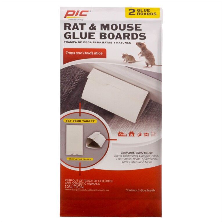 PIC Rat & Mouse Glue Tray, 2-Pk