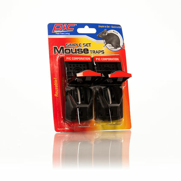 Simple Set Mouse Trap, 2-Pack