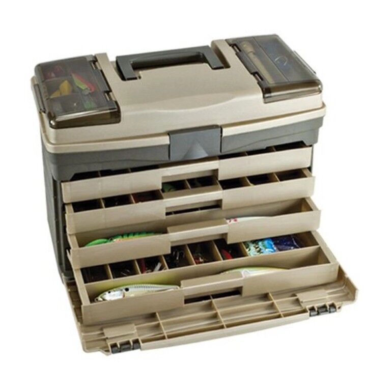 Plano Guide Series 4-Drawer Tackle Box, 16.2 X 8.8 X 11.9-In