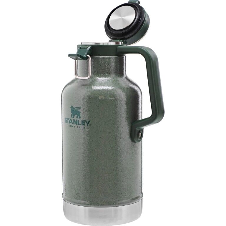 Stanley 1913 Classic Hammertone Green Easy-Pour Growler, 64-Oz