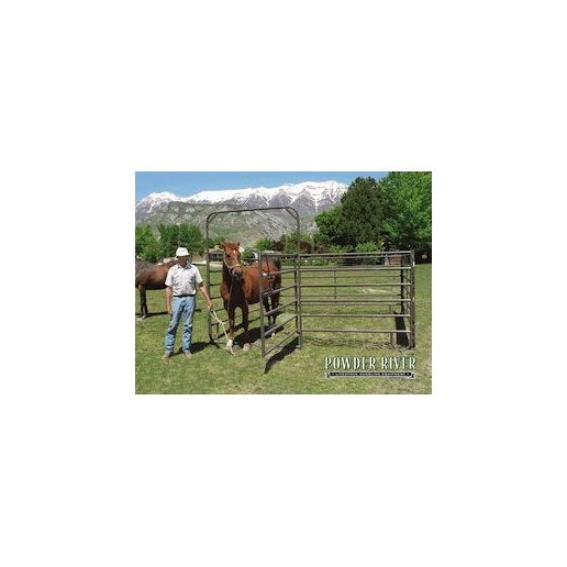 Powder Mountain 12-Ft 18-Ga Bow Gate Combo with Pin & Clip