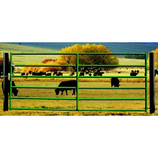 Powder River 4-Ft x 60-In Rancher Gate in Green